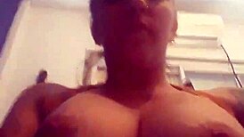 Rubia gaucha shows tits on cam in intriguing display