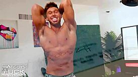 so, at hotguyshouse, we’ve got jay raw, this 18-year-old latin hunk stealing the show.
