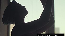 Cute blonde babe goes face down, ass up for wild clit play! 😍