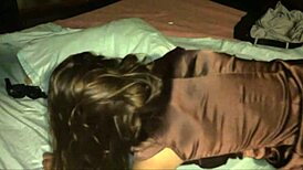 i watch this sexy milf fucking in her silky panties, so hot