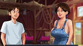 Summertime saga episode with big tits