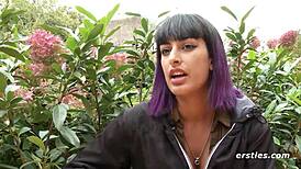 omg, i’m like so nervous playin’ with my wet pussy in this public restroom…