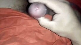 Chubby girl feels intense desire for big dick during solo masturbation
