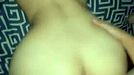 big ass on all fours moaning loudly in the room