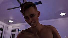 Eighteen-Year-Old Guy Triumphs with Babysitter at Home