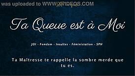 your cock is mine - french joi femdom