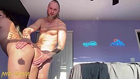 Damn, I creampied my Filipina girl after a rough morning massage sesh