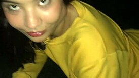 Latina Stepsister Stands And Sucks Cock Perfectly In Masturbation And Doggystyle