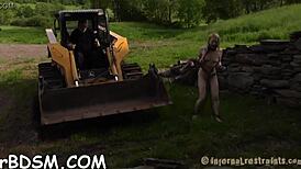 magical blonde girlie enjoys bdsm toys