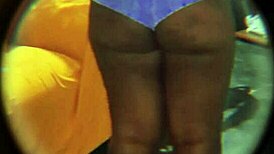 Hidden camera catches neighbor enjoying herself freely in this homemade latina scene