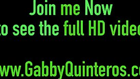 Špinavá mexická MILFka Gabby Quinteros vášnivo šuká tvrdý kokot