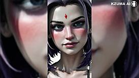 I can't resist watching Ravena in her sexy panties, her huge boobs bouncing during this mature creampie session.