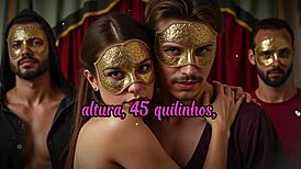 Virei putinha dos amigos do meu marido - contos reais - imagens e voz gerados sinteticamente