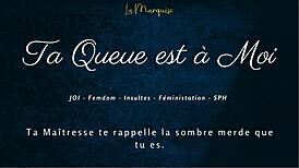 your cock is mine - french joi femdom