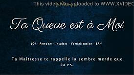 your cock is mine - french joi femdom