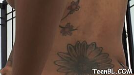 wow, teen sucks huge cock deep 😍