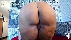 Teaser BBW Milf Plays with Huge Nipples for St. Patty's