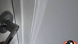 caught my indian girlfriend working out, fucked her bareback