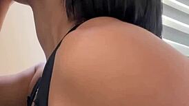 Latina Babe Deepthroats Bbc In Public With Brown Eyes