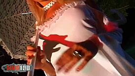 Nikky Blond and Moana Mendez MOAN in LESBIAN SCENE with cute amateurs