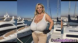 Yo, Dulaney Kız Kardeşlerin Muhteşem Büyük Memeleri Var, Adamım, İnanılmaz!