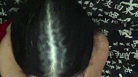 I received a deep blowjob from a beautiful brunette in Wellington