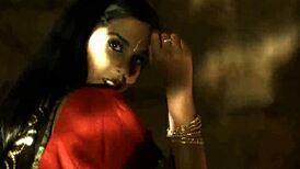 สาวอินเดียสวยฝันร้ายเต้นเซ็กซี่และถอดเสื้อผ้า