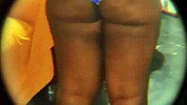 Hidden camera catches neighbor enjoying herself freely in this homemade latina scene