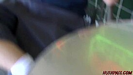 Horny housewife Vivian eagerly takes cock for cash.