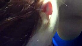 Amateur Redhead Craves Sucking Big Cock In POV Handjob Session!