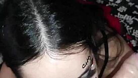 I received a deep blowjob from a beautiful brunette in Wellington