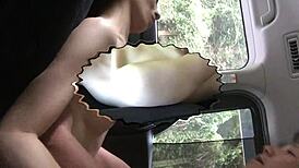 Husband and Wife’s Intense Car Sex Action!