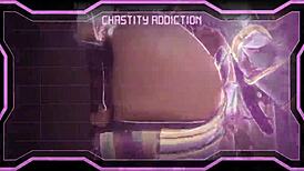 i locked my submissive ladyboy in the chastity cage