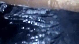 Bigblackie shaves and masturbates with my big black dick