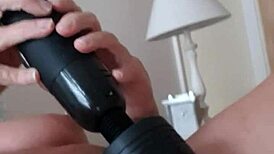 early morning masturbation with toys leading to squirting