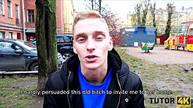 Blonde Tutor's Secret Toys Seduce Student