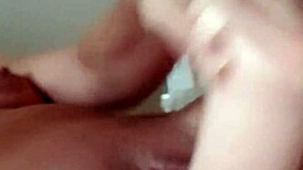early morning masturbation with toys leading to squirting
