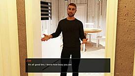 Enjoying a happy fun time together