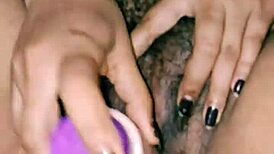 I’m obsessed with my desi girl’s big boobs and dildo play