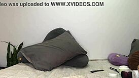 Free - masturbating my asshole with huge toys