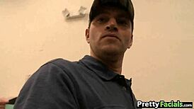 Teen Blonde And Latina Ranie Mae Receive Two Facials