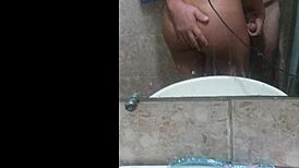 holidays in jacareí, flashing my sexy latina ass outdoors