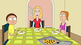 Rick and Morty: Summer's Way Back Home Footjob Adventure