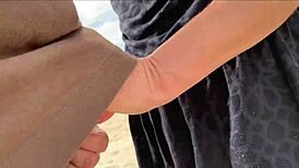 what are you doing, people are watching, i'm cumming in front of everyone again on the beach