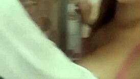 Guy Got Blowjob And Cum On Tits!