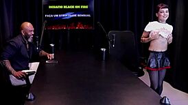 Annie Clementine Gets Humiliated in Public Orgy