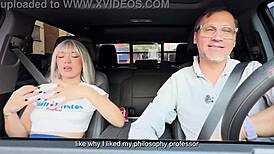 Aradiahellx Latina Enjoys Hardcore Action with Multiple Orgasms in Car