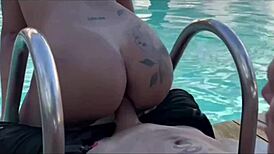 Ana Miller Fucks Ktal in Pool