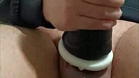 Ever tried a fleshlight fuck? This homemade big cock fun is wild!