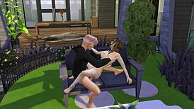 In Sims 4, a teacher offers extra credit to a student intriguingly.